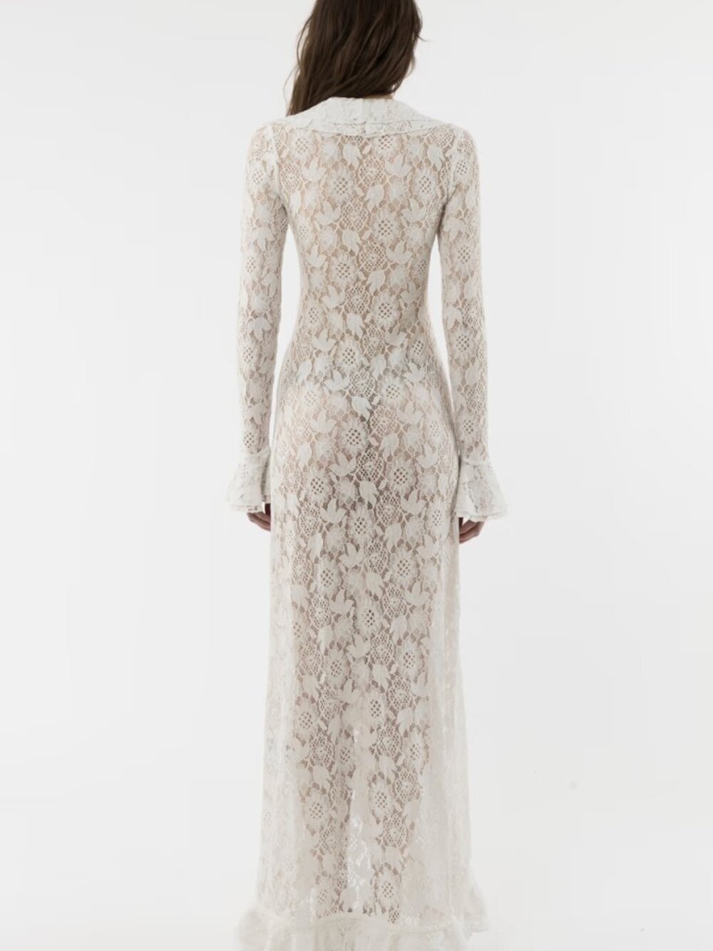 Arakii Lace Frill Dress - Picture 4 of 5